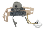 Кріплення для активних навушників FMA EX Headset and Helmet Rail Adapter Set GEN1 FG Grey - зображення 6
