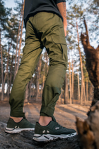 Штани котонові чоловічі Intruder "Baza" штани хакі осінні | весняні | літні - зображення 9