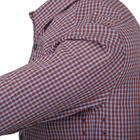 Рубашка (Скрытое ношение) Covert Concealed Carry Shirt Helikon-Tex Scarlet Flame Checkered XS Тактическая мужская - изображение 4