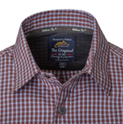 Рубашка (Скрытое ношение) Covert Concealed Carry Shirt Helikon-Tex Scarlet Flame Checkered XS Тактическая мужская - изображение 6