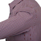 Рубашка (Скрытое ношение) Covert Concealed Carry Shirt Helikon-Tex Scarlet Flame Checkered XL Тактическая мужская - изображение 4