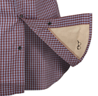 Рубашка (Скрытое ношение) Covert Concealed Carry Shirt Helikon-Tex Scarlet Flame Checkered XL Тактическая мужская - изображение 5