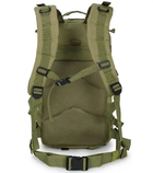 Тактический штурмовой рюкзак Eagle M05G 25л темно-зеленый - изображение 3