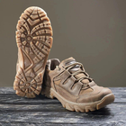 Кроссовки унисекс кожаные Demi Season 40 (26 см) Демисезон 1208 Ukr-Tec (Койот) тактические ботинки - изображение 3