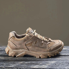 Кросівки чоловічі шкіряні Demi Season 45 (29 см) Демісезон 1208 Ukr-Tec (Койот) тактичні черевики - зображення 2