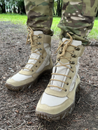 Берцы тактические мужские Light Boots 45 (29.5 см) Весна/Лето нубук и оксфорд ботинки легкие (Койот) - изображение 1