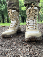 Берцы тактические мужские Light Boots 42 (27,5см) Весна/Лето нубук и оксфорд ботинки легкие (Койот) - изображение 3