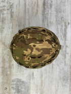 Кавер на каску мич с креплением для очков шлем маскировочный чехол каску Mich цвет мультикам ЗСУ армейский - изображение 3