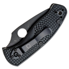 Складной нож Spyderco Persistence FRN Black Blade C136PSBBK - изображение 4