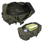 Сумка-рюкзак тактична дорожня XS-9013 90л оливковий - зображення 4