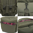 Сумка-рюкзак тактическая дорожная XS-9013 90л оливковый - изображение 5