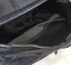 Однолямковий міський тактичний рюкзак Tactical барсетка сумка із системою molle на 7 л Black (095-black) - зображення 8
