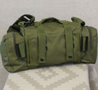 Тактическая нагрудная сумка на пояс Tactic сумка подсумок на рюкзак и плитоноску с ремнем на плечо 5 л Olive (104-olive) - изображение 4