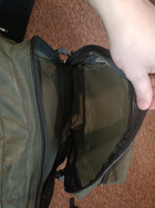 Військовий рюкзак на 60 літрів із системою MOLLE ЗСУ армійський тактичний рюкзак колір Оліва - зображення 7