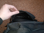 Військовий рюкзак на 60 літрів із системою MOLLE тактичний армійський рюкзак колір чорний для ЗСУ - зображення 5