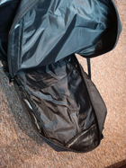 Військовий рюкзак на 60 літрів із системою MOLLE тактичний армійський рюкзак колір чорний для ЗСУ - зображення 6