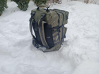 Військовий рюкзак на 60 літрів із системою MOLLE армійський ЗСУ рюкзак колір олива - зображення 2