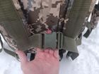 Сумка баул 100 литров военный ЗСУ тактический баул армейский цвет пиксель 3146 - изображение 6