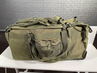 Сумка-рюкзак армейская на колесах 100 л Mil Tec Германия олива койот - изображение 1