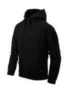 Куртка толстовка (Худи) Urban Tactical Hoodie (Kangaroo) Lite Helikon-Tex Black XL (Лайт) Тактическая мужская - изображение 1