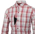 Рубашка (Нейлон) Trip Shirt - Nylon Blend Helikon-Tex Red Plaid XL Тактическая мужская - изображение 4