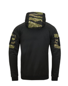 Куртка толстовка (Худи) Rogue Hoodie (Fullzip) Helikon-Tex Black Tiger Stripe 2XL Тактическая мужская - изображение 2