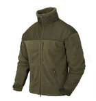 Куртка флисовая Classic Army Jacket - Fleece Helikon-Tex Olive Green XXL Тактическая - изображение 1