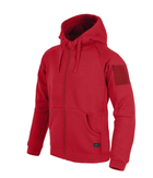 Куртка толстовка (Худі) Urban Tactical Hoodie (Fullzip) Lite Helikon-Tex Red XL Тактична чоловіча - зображення 1
