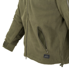 Куртка флісова Classic Army Jacket - Fleece Helikon-Tex Olive Green S Тактична - зображення 5