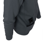 Куртка толстовка (Худи) Urban Tactical Hoodie (Fullzip) Lite Helikon-Tex Grey XS Тактическая мужская - изображение 5