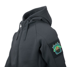 Куртка толстовка (Худи) Urban Tactical Hoodie (Fullzip) Lite Helikon-Tex Grey XS Тактическая мужская - изображение 9