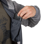 Куртка толстовка (Худи) Urban Tactical Hoodie (Fullzip) Helikon-Tex Grey Melange M Тактическая мужская - изображение 9