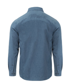 Рубашка Defender MK2 Gentleman Shirt Helikon-Tex Melange Blue S Тактическая мужская - изображение 3