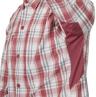 Рубашка (Нейлон) Trip Shirt - Nylon Blend Helikon-Tex Red Plaid XXL Тактическая мужская - изображение 7