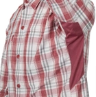 Рубашка (Нейлон) Trip Shirt - Nylon Blend Helikon-Tex Red Plaid L Тактическая мужская - изображение 7