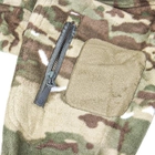 Тактическая флисовая кофта S.archon HSD06 Camouflage CP M военная толстовка армейская (OPT-14211) - изображение 5