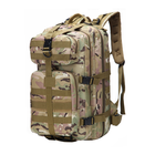 Рюкзак тактичний AOKALI Outdoor A10 35L Camouflage CP багато кишень - зображення 1