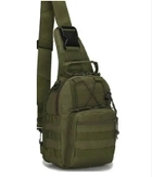 Рюкзак Тактичний 6 літрів Tactical М3 Oxford 600D із системою MOLLE Оліва - зображення 2