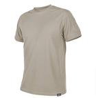 Футболка жіноча Tactical T-Shirt TopCool Helikon-Tex Khaki XXXL Чоловіча тактична - зображення 1