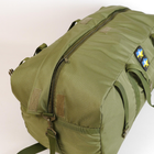 Сумка тактична MILITARY BAG на 130л оксфорд 900D 82х37х33см Олива (KS86787978987) - зображення 4