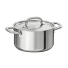 Каструля з кришкою IKEA/365+ нержавіюча сталь, 3.0 л 904.842.44