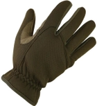Тактичні рукавички Kombat Delta Fast Gloves Койот L (kb-dfg-coy-l) - зображення 1