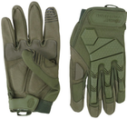 Тактичні рукавички Kombat Alpha Tactical Gloves Оливкові L (kb-atg-olgr-l) - зображення 4