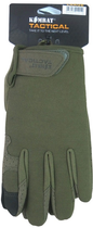 Тактичні рукавички Kombat Operators Gloves Оливкові M (kb-og-olgr-m) - зображення 3