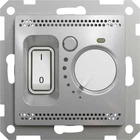 Термостат теплого пола Schneider Electric 16A Sedna Design Алюминий (SDD113507)