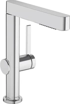 Смеситель для раковины HANSGROHE Finoris 230 76063000 , донный клапан Push-Open