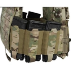 Плитоноска броніжелет Койот на 6 магазинів зі штурмовою панеллю рюкзак під гвинтівку AR,АК Coyot Brown IDP7404CB - зображення 6
