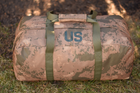 Тактична сумка баул US 65 л велика військова армійська сумка баул колір койот для передислокації ЗСУ - зображення 4
