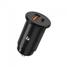 Адаптер в прикурювач XO CC38 PD 30W + QC3.0 1USB/1Type-C Чорний