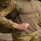 Военный баул рюкзак сумка олива 120 литров - изображение 6